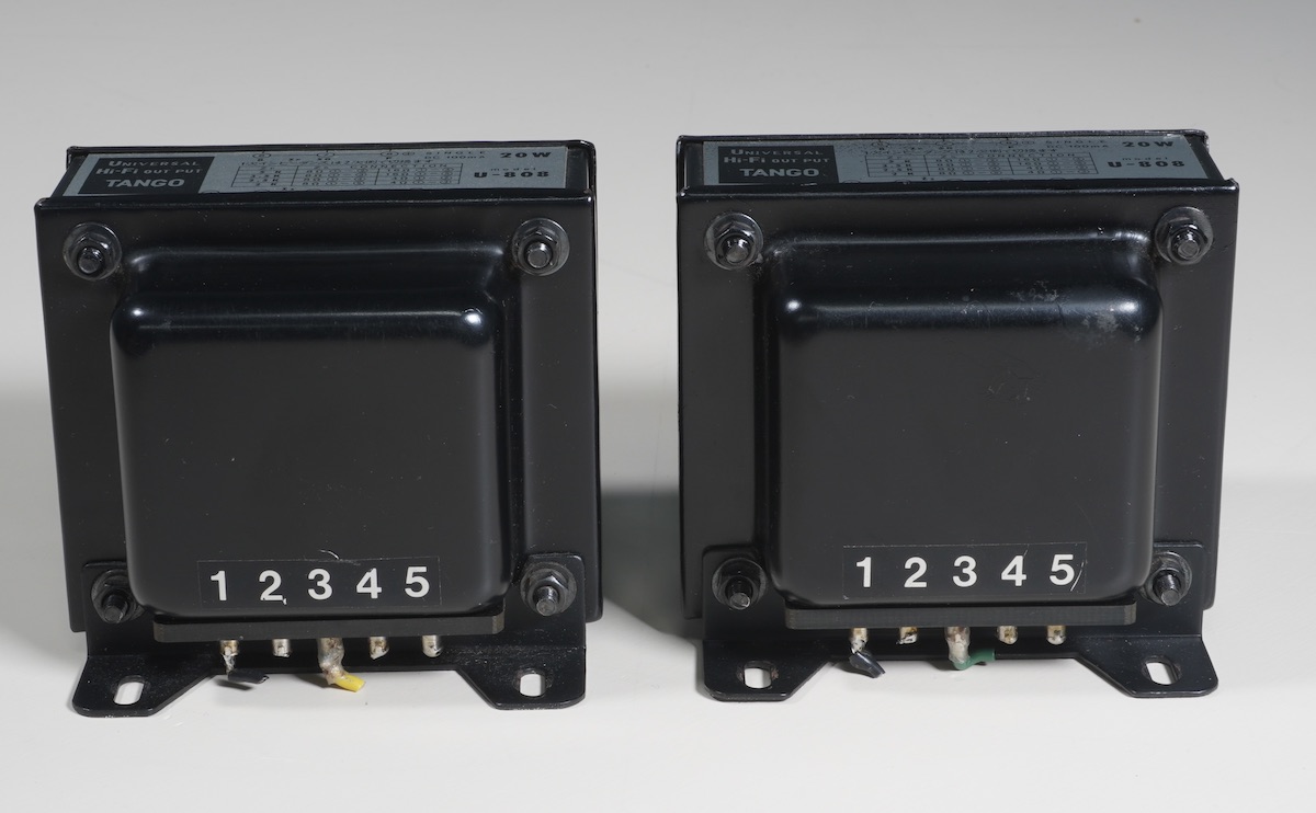 タンゴ TANGO U-808 ペア 20W 100mA 出力トランス ∝CC0025