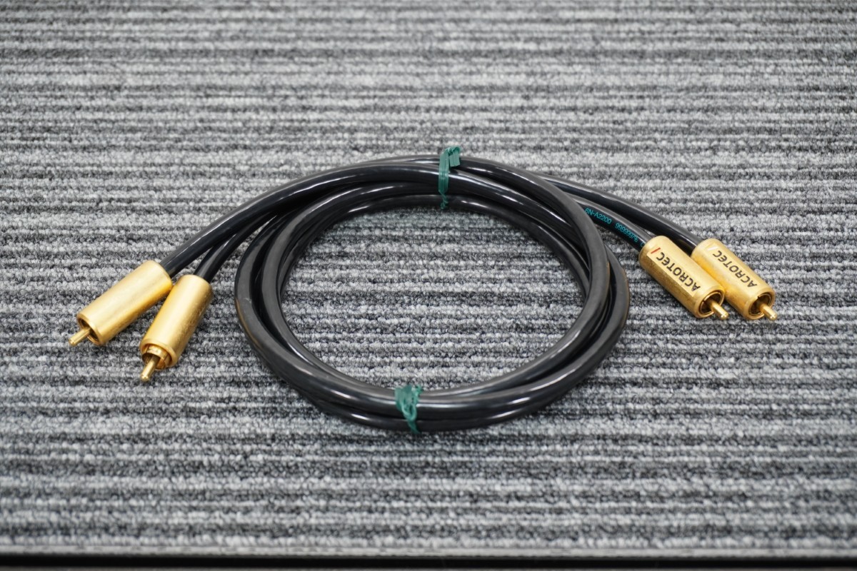 ACROTEC アクロテック RCAケーブル 6N-A2200 ケーブル 1mペア ACROTEC